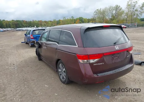 2015 Honda Odyssey Touring/Touring Elite из США, поврежденный, VIN 5FNRL5H95FB055486